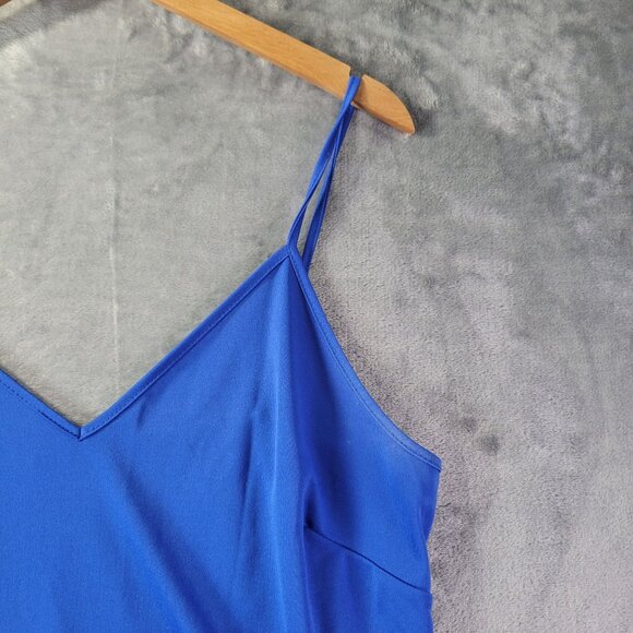 Zac&Rachel Woman Womens Camisole Top XL Blue VNeck Spaghetti Strap Layering Tank - Picture 3 of 9